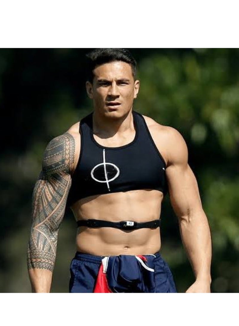 Men’s Sleeveless Football Tank Top Vest – Full Length Sports Training Shirt | Premium Breathable Gym & Soccer Singlet - Image 2